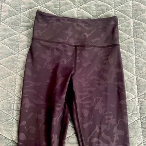 Zyia black camo leggings size 2